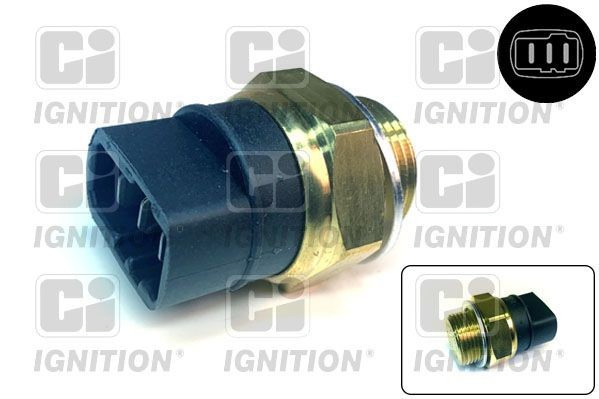  Sensor de temperatura do fluido de esfriamento (de ativação de ventilador do radiador) Volkswagen Passat B5 carrinha (3B6) (2000 - 2005) B5